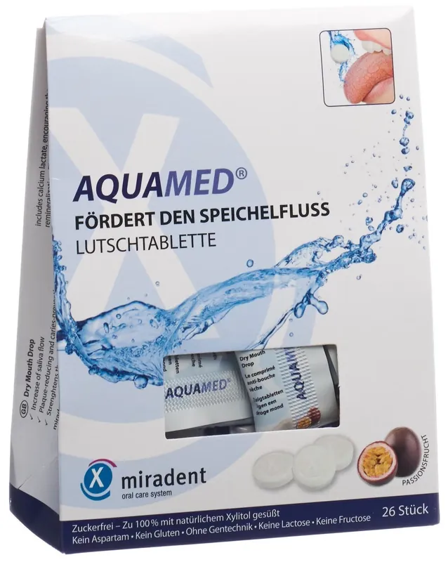 AQUAMED Mundtrockenheits Lutschtablette Jetzt Kaufen