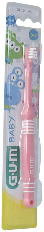 Bestpreis Baby Zahnbürste 0-2 Jahre rosa