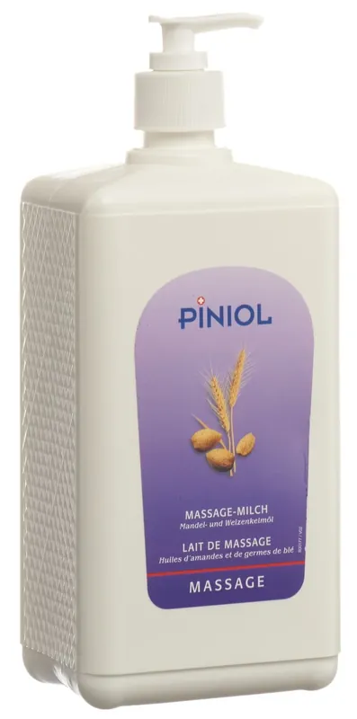 Beliebt Massagemilch mit Mandel-Weizenkeimöl
