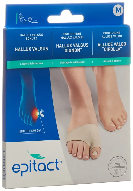 Geprüft Schutz bei Hallux Valgus M 24-27cm
