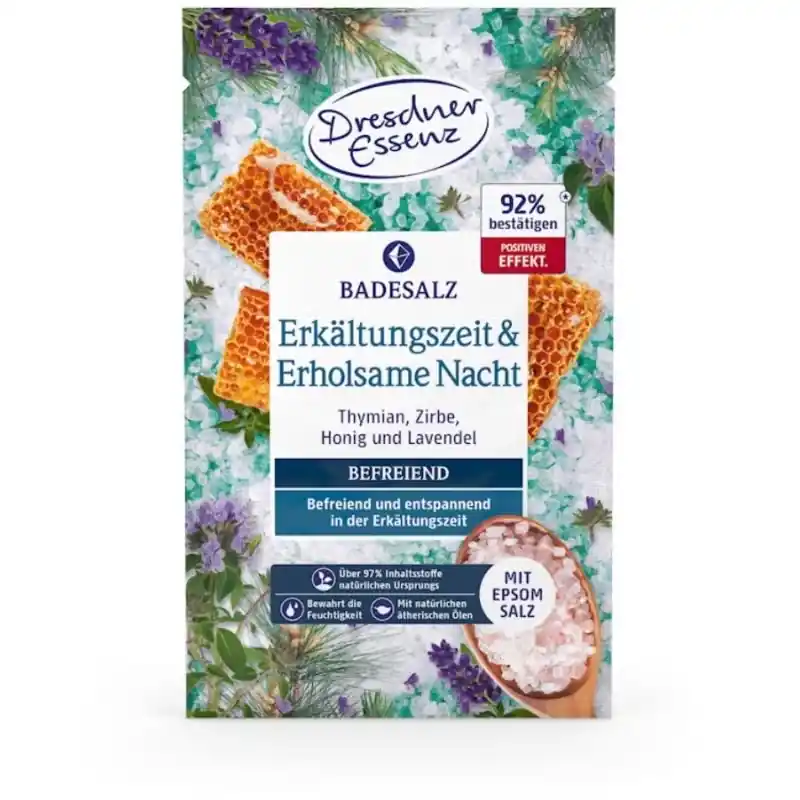Badesalz Erkältungszeit Natürlich 12 x 60 g Versand Am Gleichen Tag