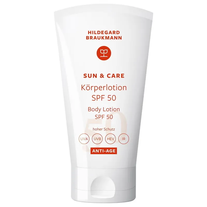 Garantierte Lieferung sun & care Anti-Age Körperlotion SPF 50