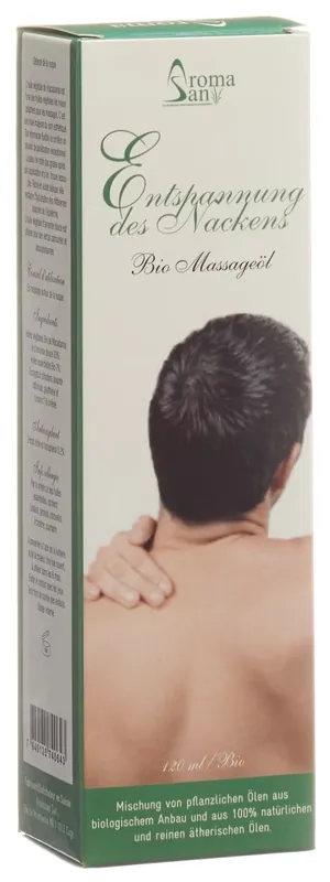Meistverkauft Bio Massageöl Entpsannung des Nacken