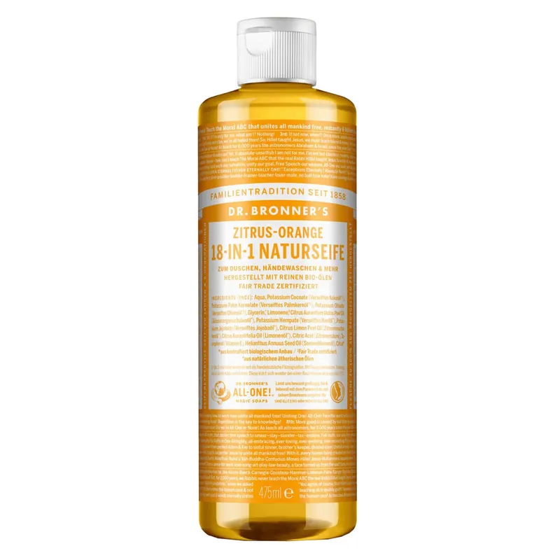18-IN-1 Flüssigseife Citrus Orange Highlight