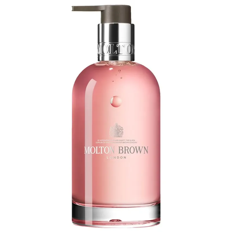 Meistverkauft Bath Body - Delicious Rhubarb & Rose Fine Liquid Hand Wash Glas Bottle