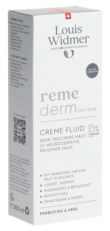 Remederm Creme Fluid Probiotic ohne Parfum Beliebt