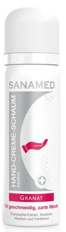 Zertifiziert Granat Hand-Creme-Schaum