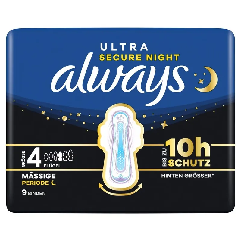 Ultra Binde Gr4 Secure Night mit Flügeln Direkt Vom Hersteller
