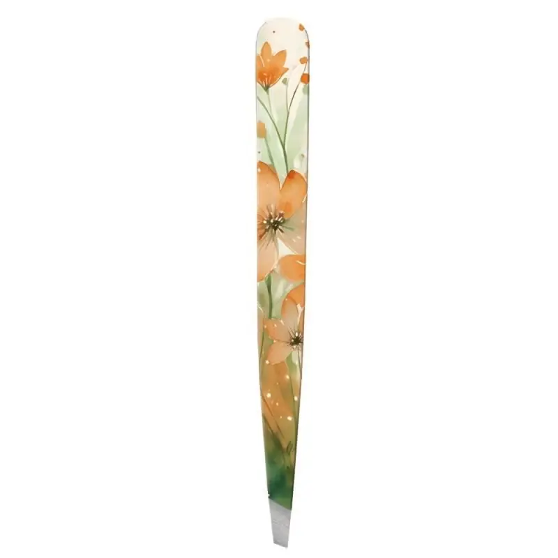 Nur Heute Pinzette schräg Floral orange