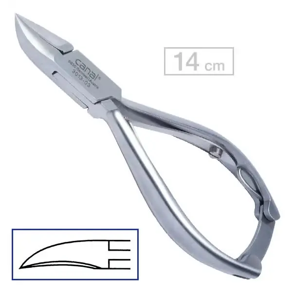 Nagelzange durchgesteckt 14 cm Garantierte Lieferung