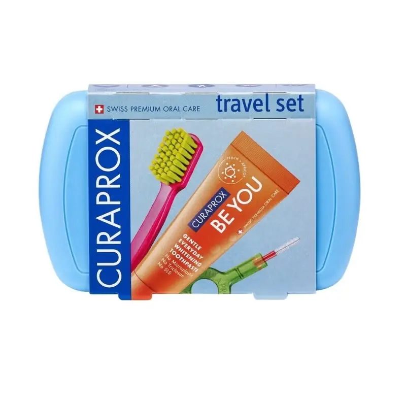 Super-Preis Travel Set blau