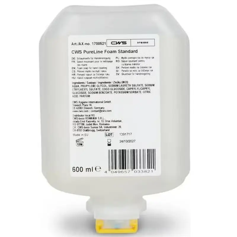 Garantierte Lieferung PureLine Foam Standard Seifenschaum 8 x 600 ml