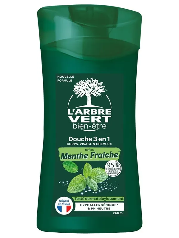 Duschcreme 3in1 Mann Minze Geprüft