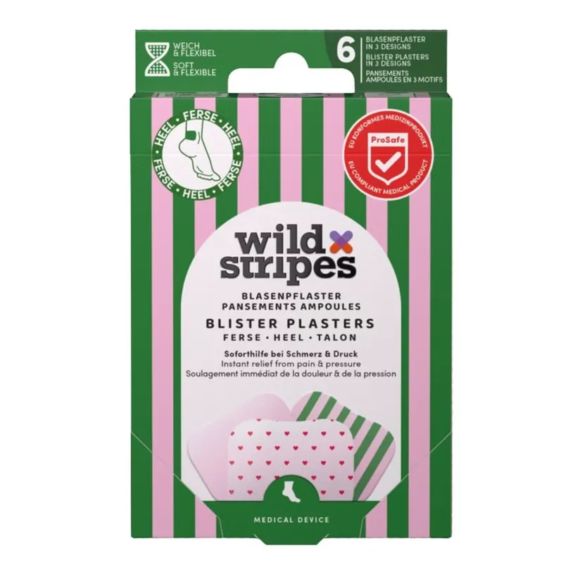 Blasenpflaster Einheitsgrösse Rosy Stripes Preiswert