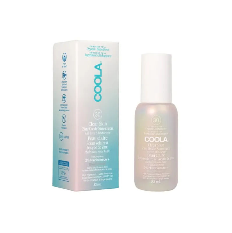 Solange Der Vorrat Reicht Clear Skin Zinc Oxide Sunscreen LSF30