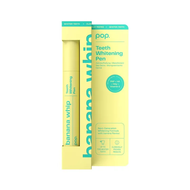 Pop Teeth Whitening Pen Banana Whip Saisonangebot