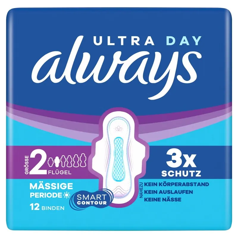 Ultra Binde Gr2 Long mit Flügeln Aktuell