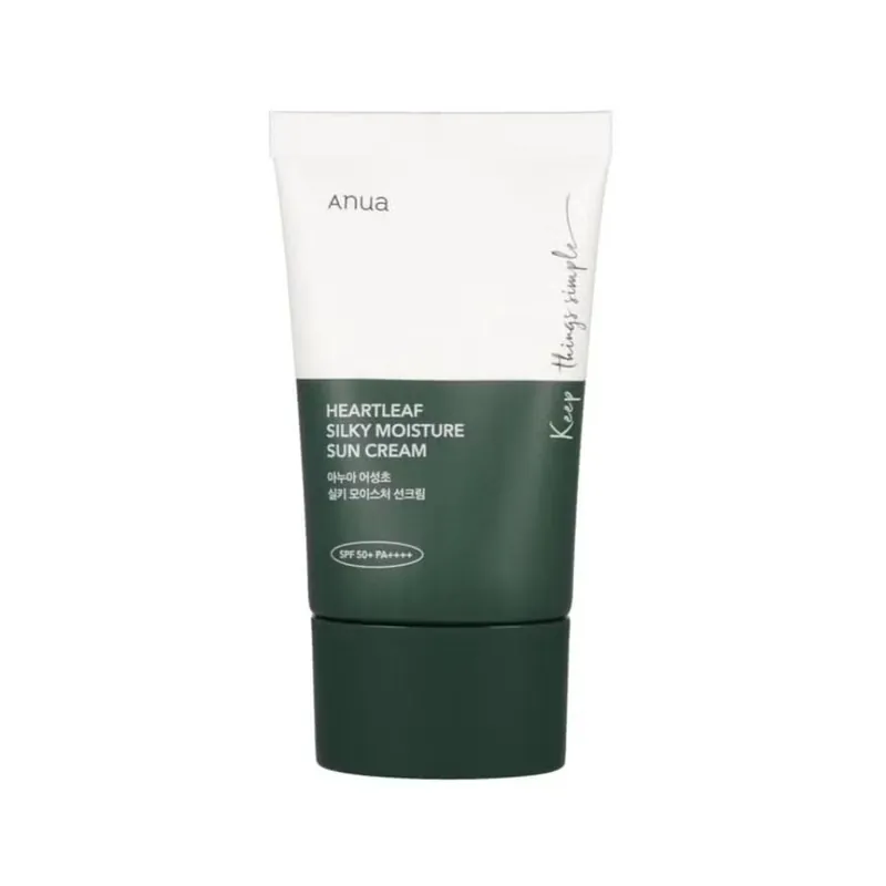 Heartleaf Silky Moisture Sun Cream Bestseller
