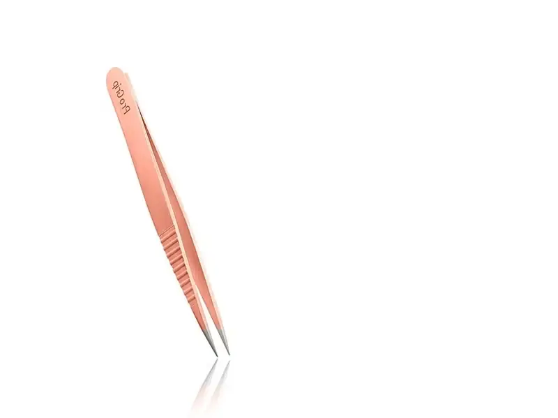 Wochenendangebot Pinzette spitz, Progrip, roségold