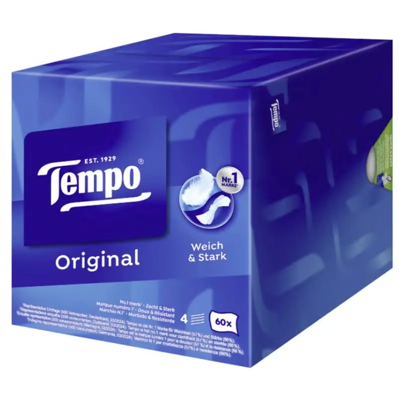 Expressversand Taschentücher Würfelbox