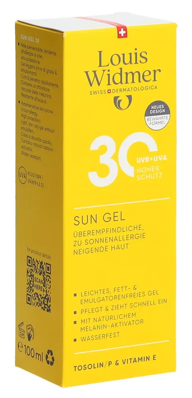 Sun Gel LSF30 parfumiert Sonderangebot