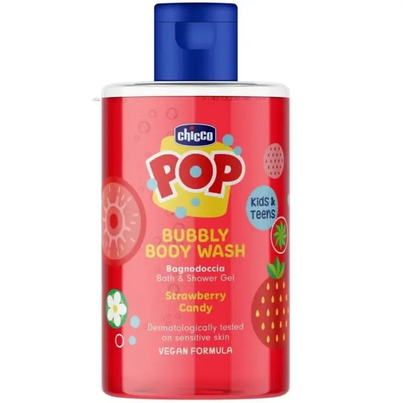 Sichere Zahlung POP BUBBLY Dusch- und Badegel Erdbeere