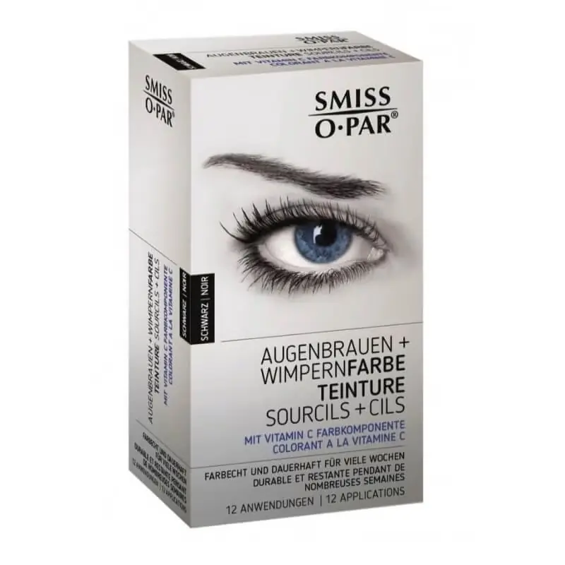 Bestpreis Augenbrauen- und Wimpernfarbe schwarz