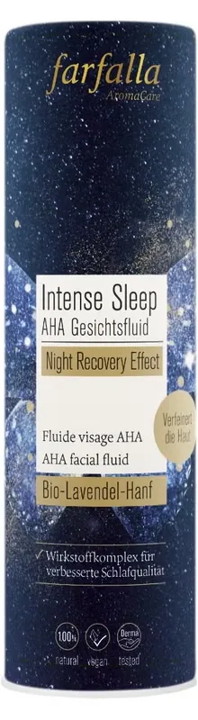 Intense Sleep AHA Gesichtsfluid Neuheit