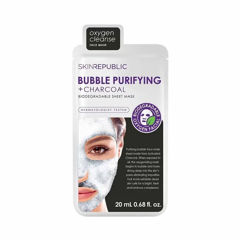 Aktuell Bubble Purify Charcoal Face Mask