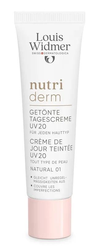 Garantierte Lieferung Nutriderm Tagescreme getönt UV20 natural 01 parfumiert