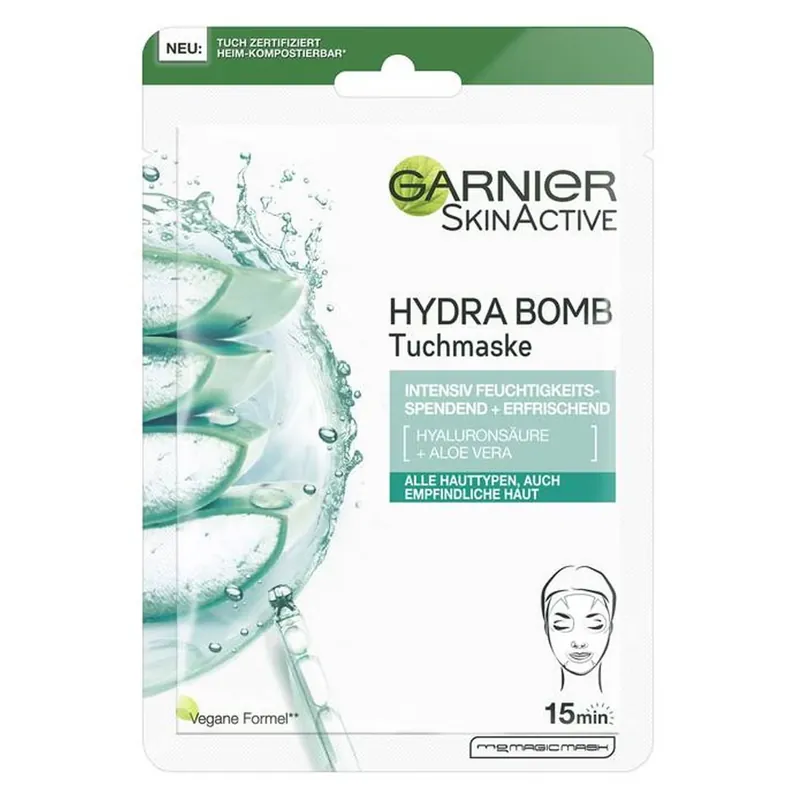 Skin Tuchmasken Hydra Bomb Hyaluronsäure + Aloe Vera Online Kaufen