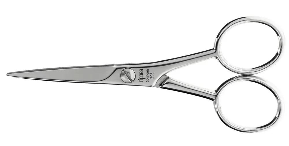Knallerangebot Schnauz-/Bartschere vernickelt