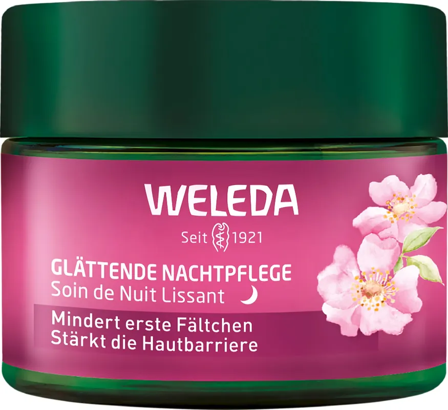 Bestseller Nachtpflege glättend Wildrose & weisser Tee