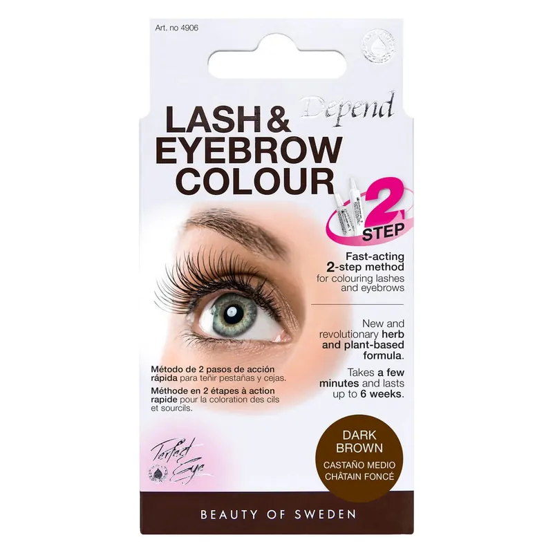 Nur Heute Perfect Eye - Lash and Eyebrow Color Dark Brown