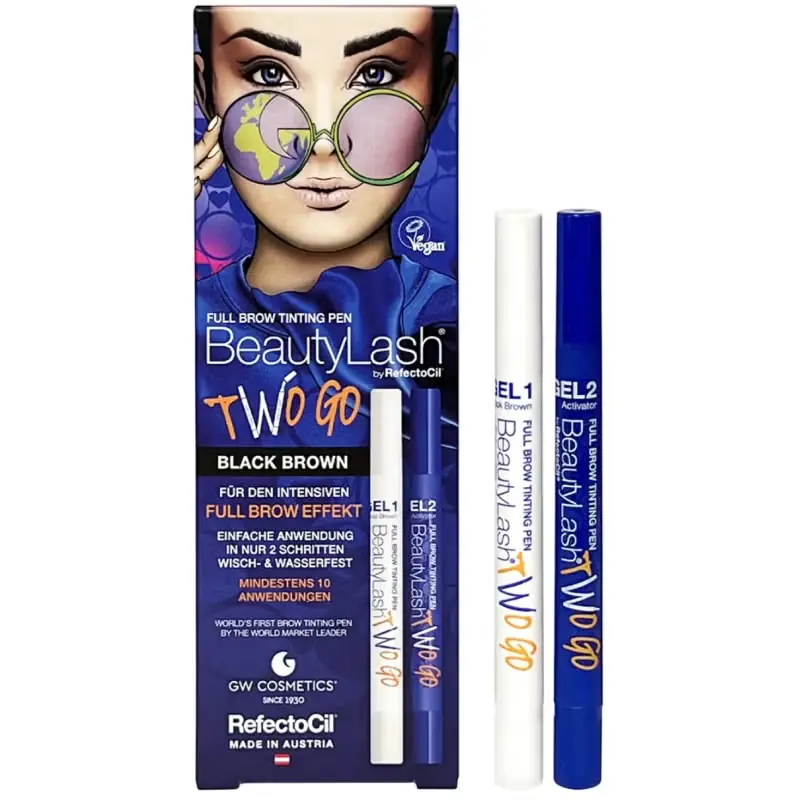 Sale Full Brow Tinting Pen Two Go black brown