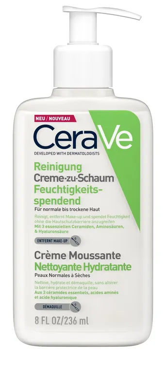 Creme-zu-Schaum Reinigung Hydratant Bestpreis