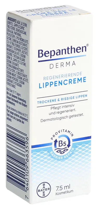 Schneller Versand DERMA Lippencreme regenerierend