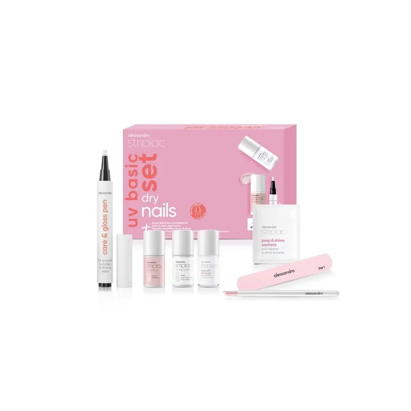 Nur Heute Striplac UV Basic Set Colour Dry Nails