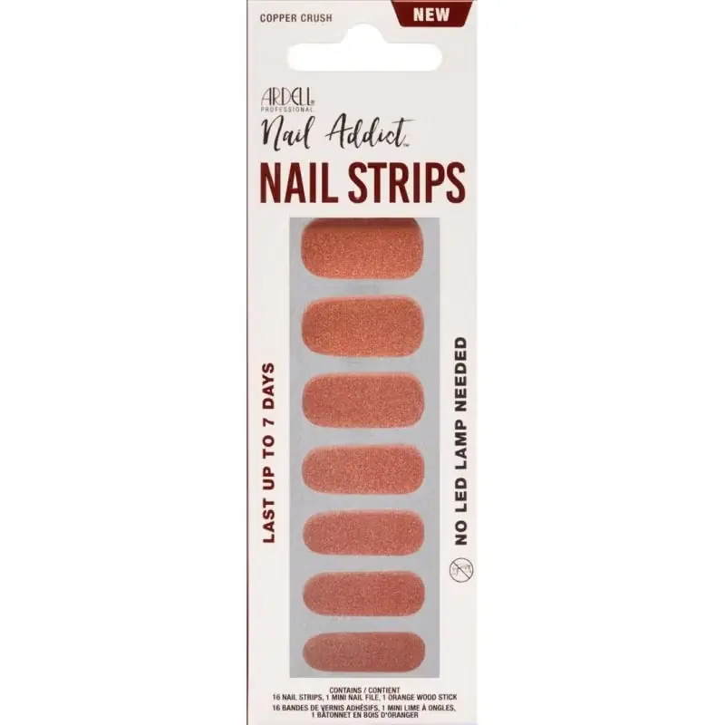 Nail Addict Nail Strips Copper Crush Schnäppchen