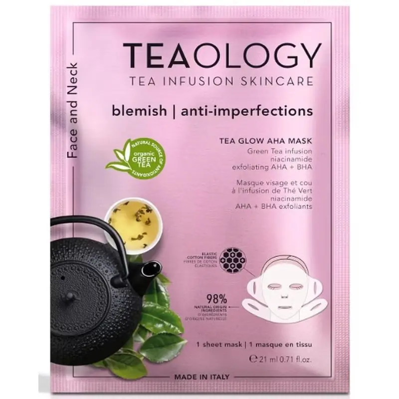 Finale Aktion Tea Glow AHA Sheet Mask