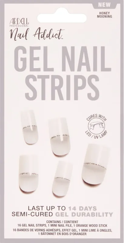 Bestpreis Nail Addict - Gel Strips Honey Mooning