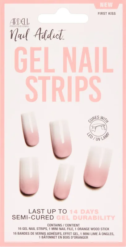 Neue Ware Nail Addict - Gel Strips First Kiss