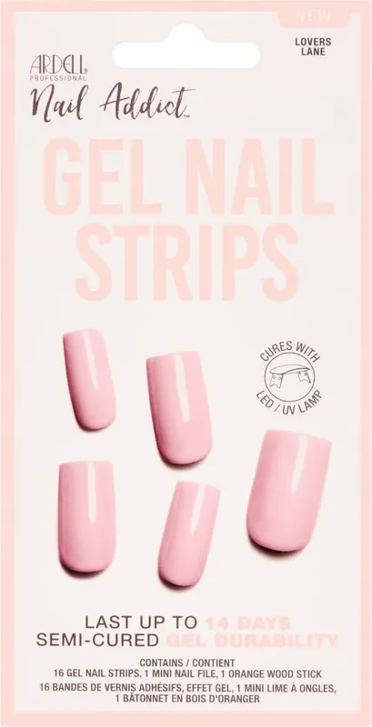 Neuheit Nail Addict - Gel Strips Lovers Lane