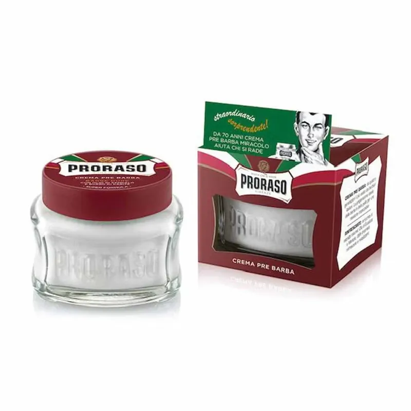Billig Red Line Pre Shave Cream Nourish Sandalwood