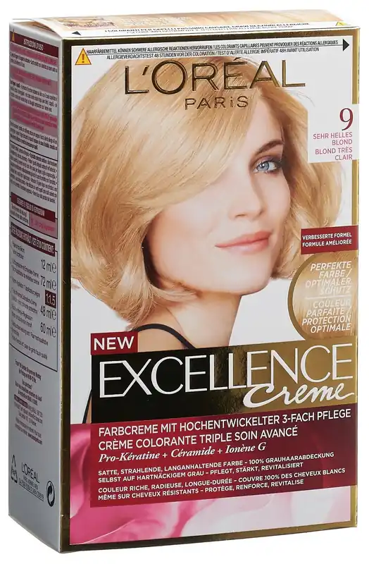 Creme Triple Protection 9 sehr helles blond Wochenendangebot