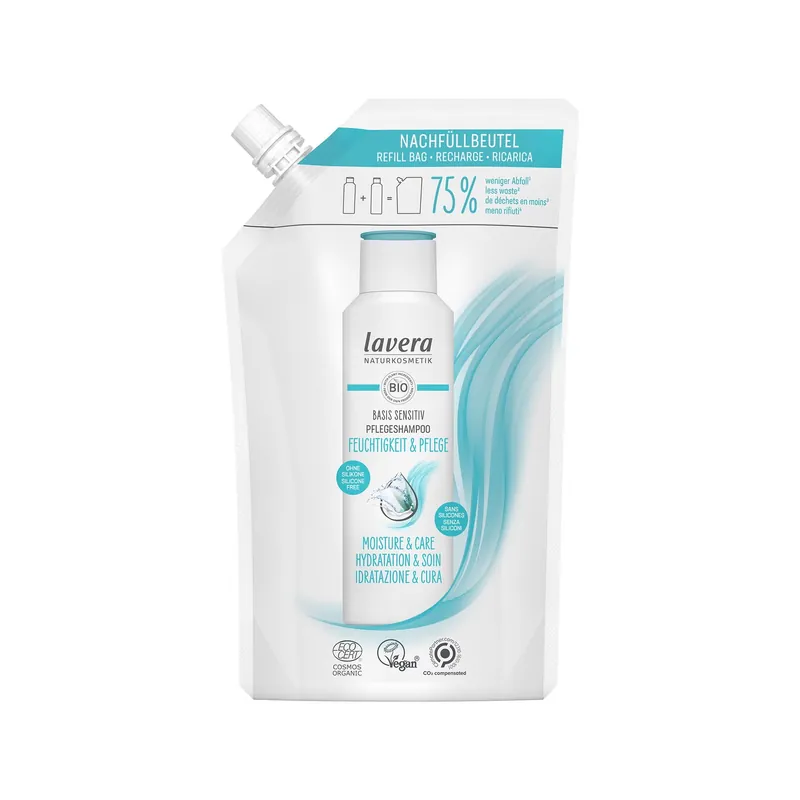 Shampoo basis sensitiv Feuchtigkeit & Pflege Nachfüllbeutel Expressversand