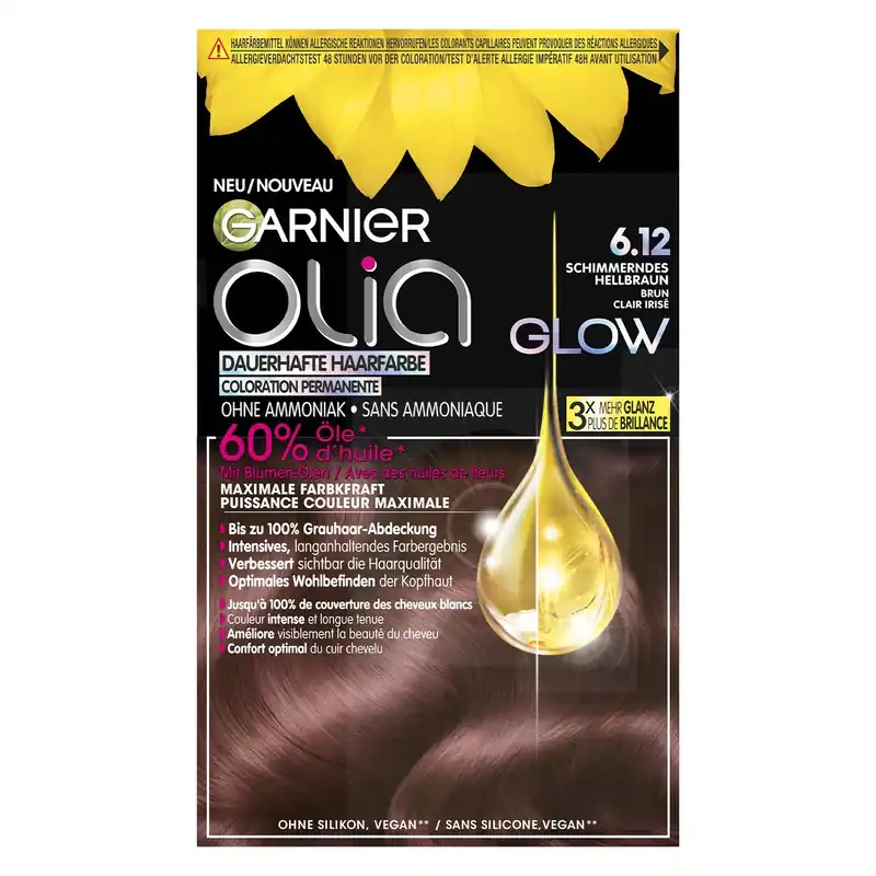 Markenware Olia 6.12 Schimmerndes Hellbraun