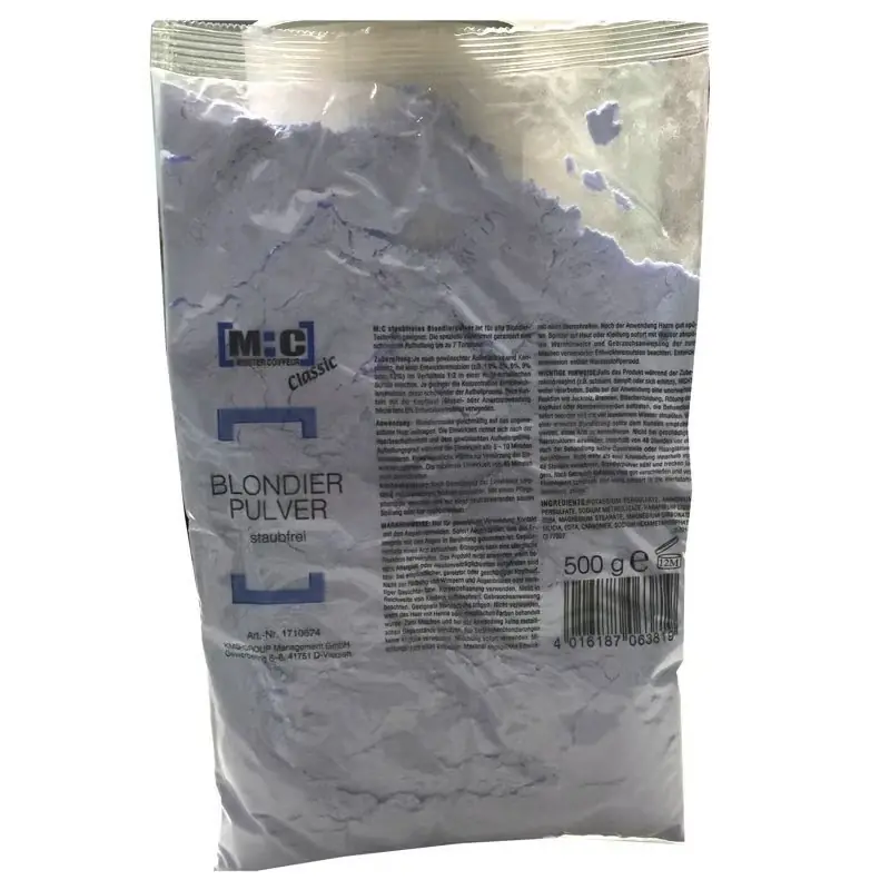 Aktuell Blondierpulver Classic staubfrei, blau