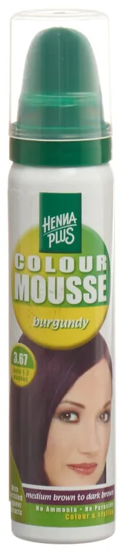 Colour Mousse 3.67 burgundy Neue Kollektion