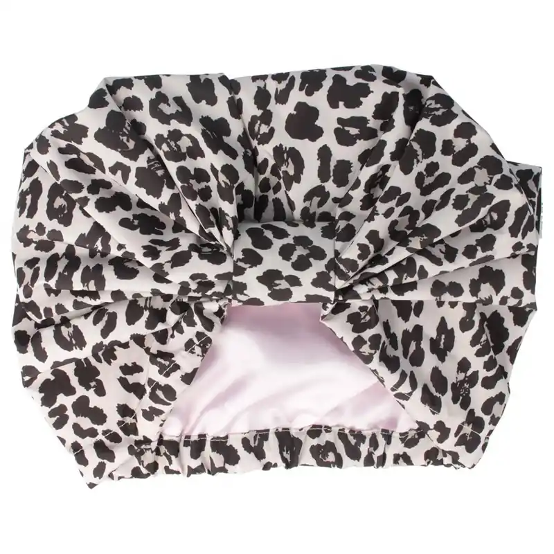 Satin Duschhaube Leo Neu